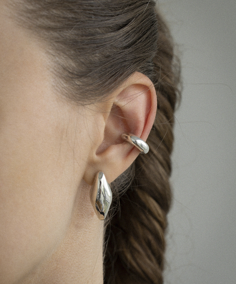 Серьги ROMB silver