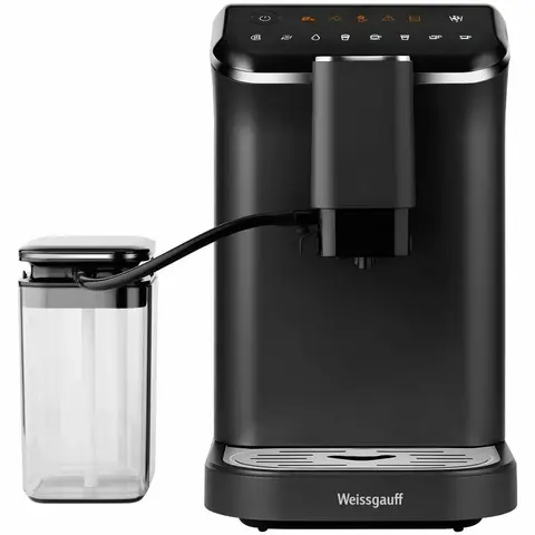 Кофемашина Weissgauff WCM-325 Black Automatic Touch Cappuccino (q)