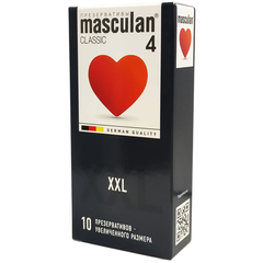 ПРЕЗЕРВАТИВЫ MASCULAN 4 CLASSIC XXL (УВЕЛИЧЕННОГО РАЗМЕРА)