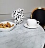 Стол обеденный белый Tulip Marble Brass — фото 9