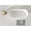Cezares CZR-COMFORT-170-75-53-SSB-HND Ванна из искусственного камня Solid Surface 1700x750x530, с ручкой