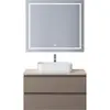 BelBagno KRAFT-900-2C-SO-СO База под раковину подвесная с фрезерованными ручками по всей длине фасада с двумя выкатн. ящ., Бежевый Мат., 900x455x500