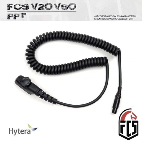 Адаптер подключения кнопок PTT FCS V20 и V60 к радиостанциям Hytera