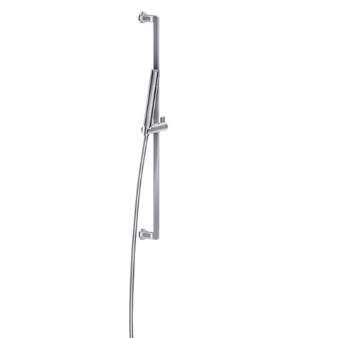 Gessi Inciso 58145#149 Штанга в комплекте с душевой лейкой, шланг 1,50 м, цвет: finox