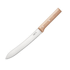 Фото Нож для хлеба Opinel №124, деревянная рукоять, нержавеющая сталь