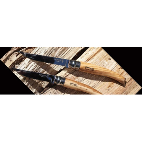 Филейный нож Opinel №8, нержавеющая сталь, рукоять оливковое дерево