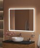 BelBagno SPC-GRT-1400-800-LED-TCH-WARM Зеркало с встроенным светильником и кнопочным выключателем, цвет: белый