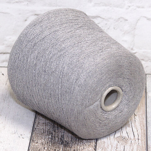 Кашемир кардный CASHMERE 1800 серый меланж