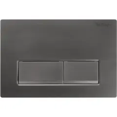 BelBagno BB-15R-GM Кнопка смыва, оружейная сталь фото