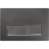BelBagno BB-15R-GM Кнопка смыва, оружейная сталь
