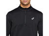 Asics Katakana Winter 1/2 Zip рубашка беговая мужская черная - 4