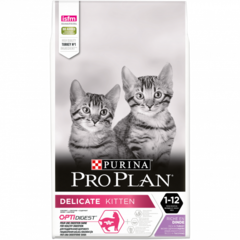 Pro Plan сухой корм для котят чувствительное пищеварение (индейка) 3кг