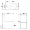 BelBagno Amanda BB051T Бачок, цвет: белый