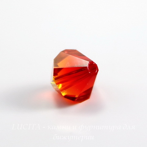 5328 Бусина - биконус Сваровски Fireopal 8 мм ()