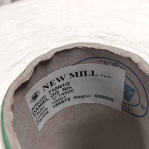 Смесовка с кашемиром (5%) NEW MILL DANIEL 1/1450 белый молочный