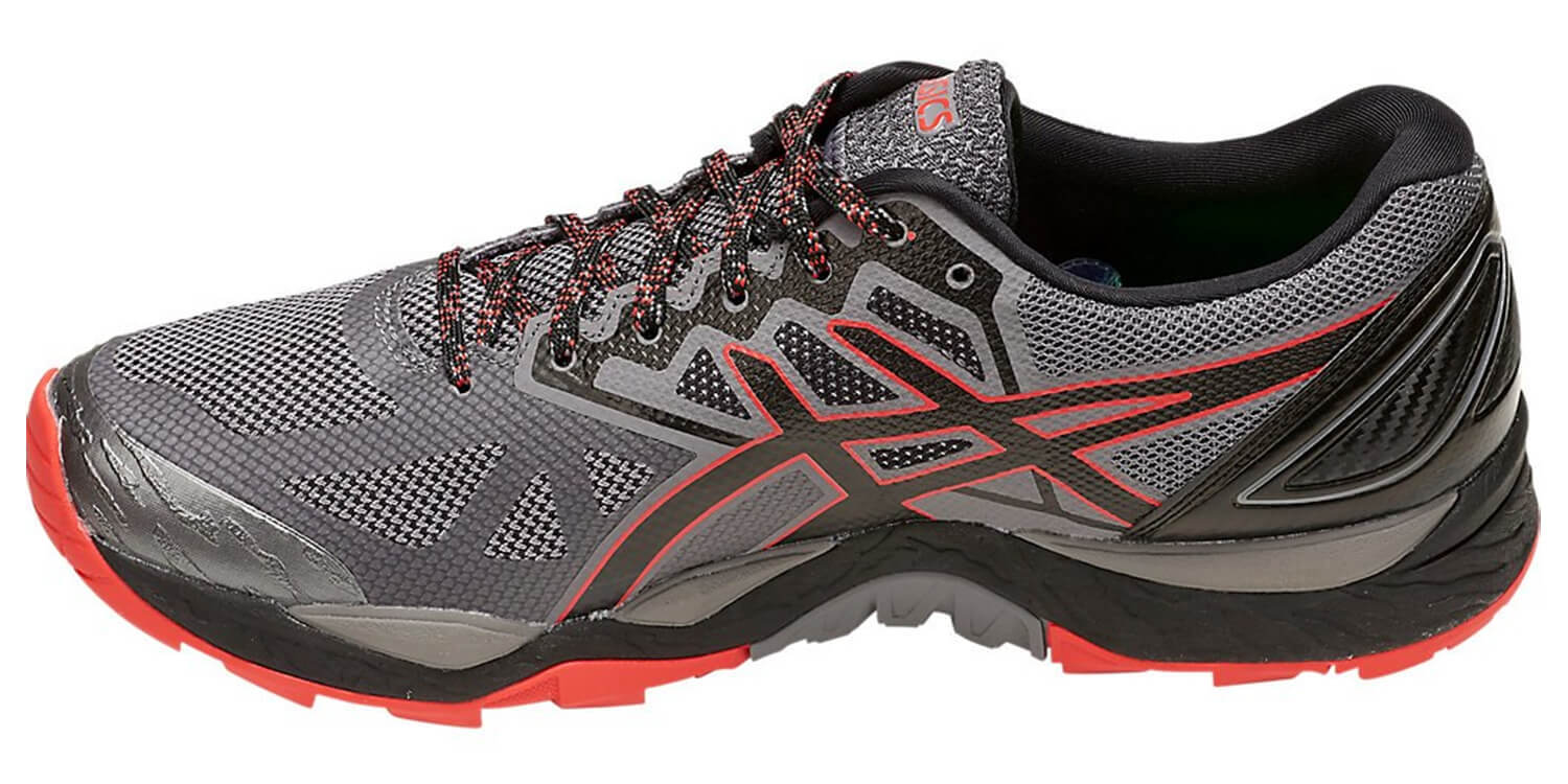 Asics Gel Fujitrabuco 6 мужские кроссовки внедорожники серые - 4