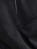 Утепленная ветрозащитная куртка с капюшоном для бега Craft Glide Hood Black женская