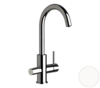 Remer X Style N792DWBO Смеситель для кухни с возможностью подключения фильтра для воды, цвет: белый матовый