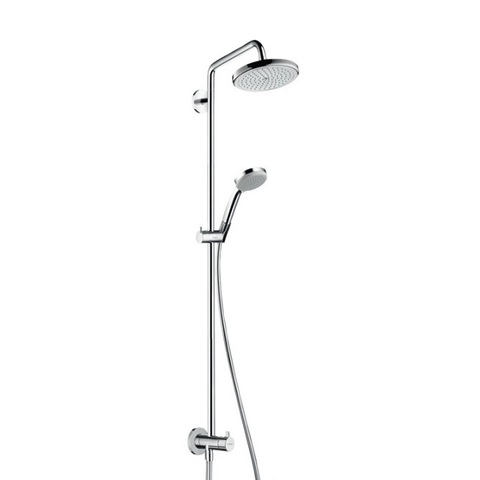 Hansgrohe Croma 27224000 Душевая система внешнего монтажа 121,1 см с верхней лейкой 22х22 см