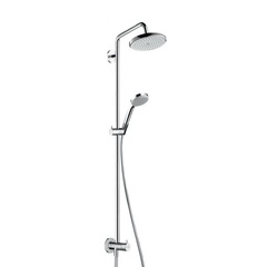 Hansgrohe Croma 27224000 Душевая система внешнего монтажа 121,1 см с верхней лейкой 22х22 см фото