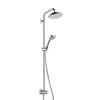 Hansgrohe Croma 27224000 Душевая система внешнего монтажа 121,1 см с верхней лейкой 22х22 см