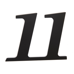 Часы настенные numbra черные