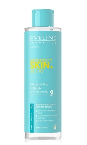 EVELINE PERFECT SKIN.ACN Себорегулирующий тоник сужающий поры 200мл