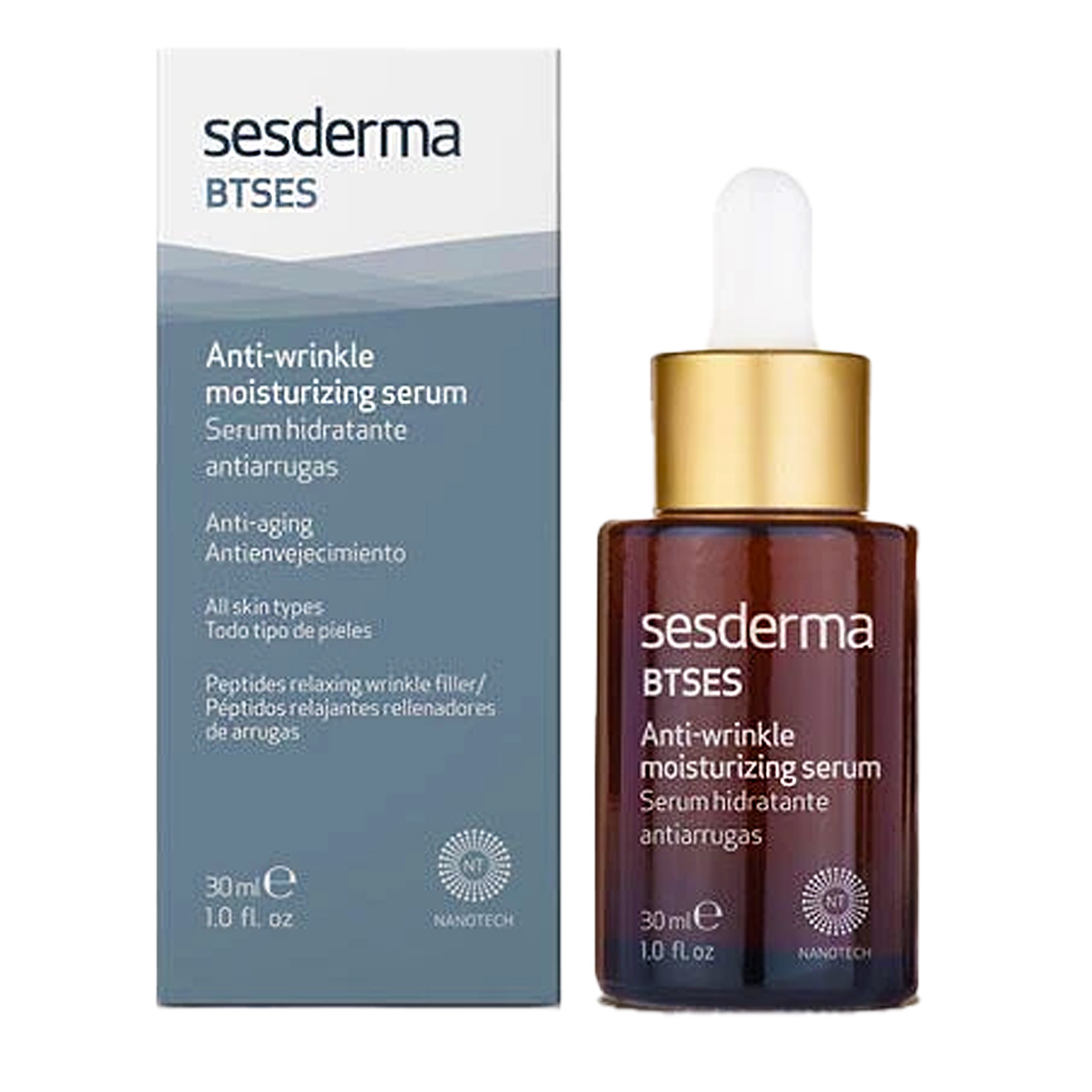 Увлажняющая сыворотка против морщин SESDERMA BTSES Anti-wrinkle Moisturizing Serum 30мл