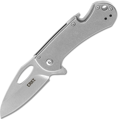Фото Складной нож CRKT Bev-Edge, сталь 8Cr13MoV, рукоять нержавеющая сталь