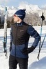 Мужская куртка для лыж и бега зимой Nordski Hybrid blue-black - 1