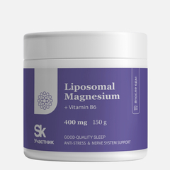 LIPOSOMAL VITAMINS Magnesium + B6 Липосомальный магний + витамин B6, 150 гр