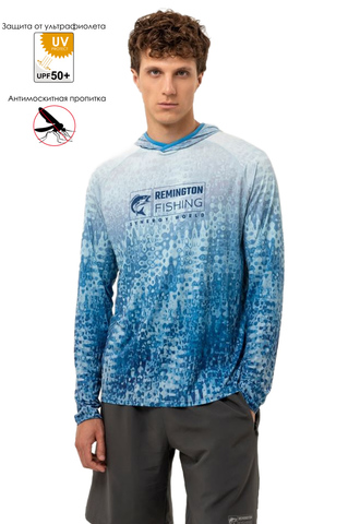 Летняя футболка (джерси) для рыбалки Remington Fishing Sun and Mosquito Protection Style 3 на remingtonn.ru