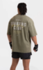 Футболка Boxraw Nakatani x Sparring Club Oversized Оливковый