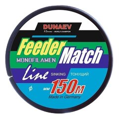 Леска Dunaev Feeder-Match Sinking Black 0.20мм 150м