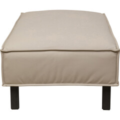 Пуф Victor Leather Grey