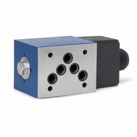 Фото 3WE10A31/CW110-50N9K4 - Гидрораспределитель золотниковый Ду 10 с электроуправлением W110, схема A (573), возврат - пружинный