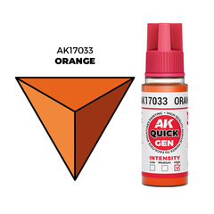 AK Interactive Orange Quick Gen - контрастная акриловая краска, 18 мл