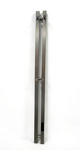 Полотенцесушитель электрический Rein Double Cube-Graphite 1200*90 мм
