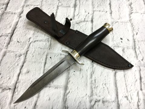 Нож Разведчика НР-40, сталь дамаск