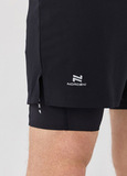 Шорты с лосинами Nordski Stayer Black мужские