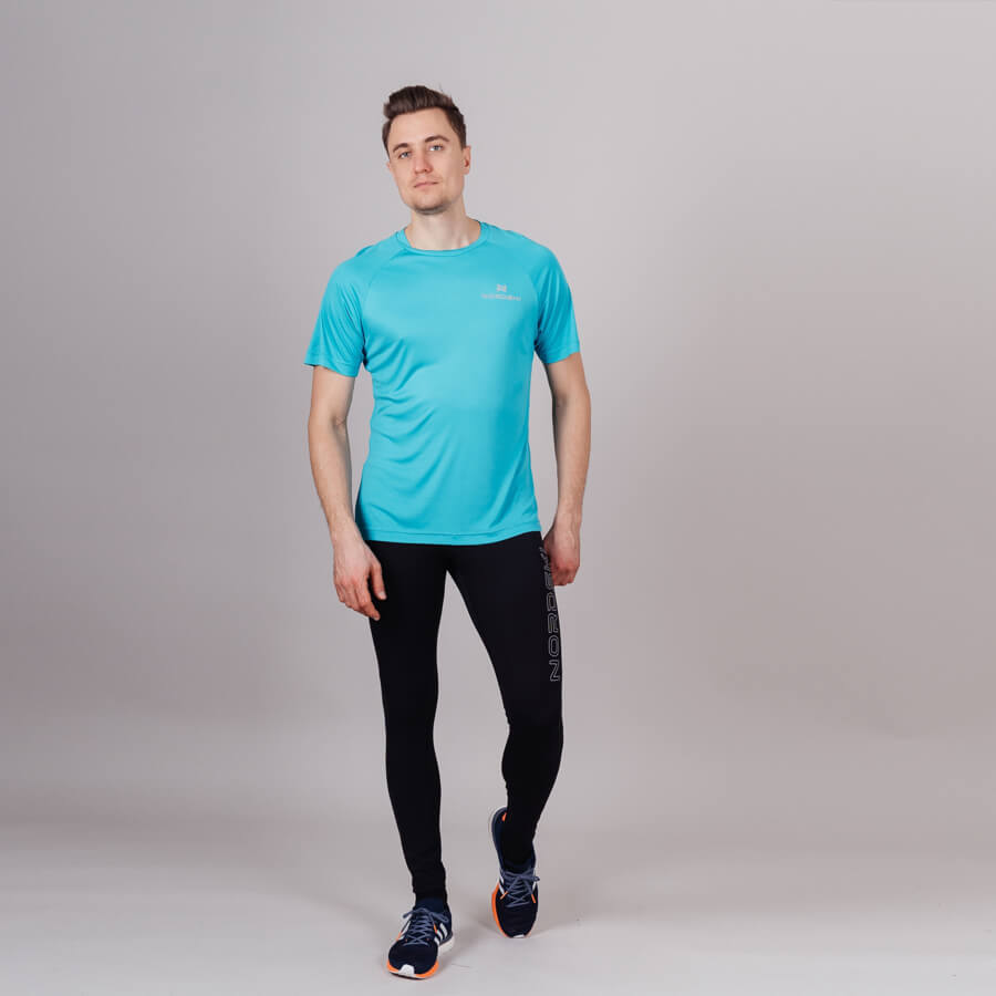 Nordski Active Elite комплект для бега мужской light blue