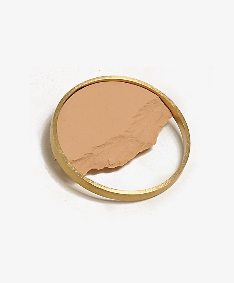Брошь Circle Dorado Peach