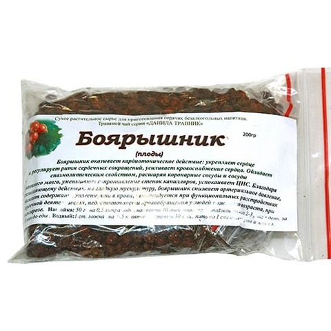 Травяной чай Боярышник, плоды, 200 г - 5