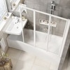 Ravak CZ14100A00 Передняя панель A для ванны BE HAPPY 170 L белая