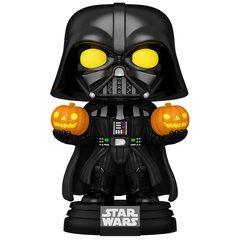 Funko POP! Star Wars: Darth Vader Holding Jack-o-Lanterns (SFX) 6