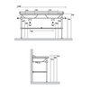 Kerasan Waldorf 811393br Заглушка для перелива