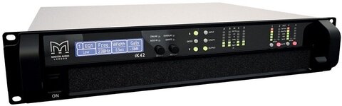 MARTIN AUDIO iKON IK42 усилитель мощности, 4 x 5000 Вт @ 2 Ом, 3000 Вт @ 4 Ом, 1500 Вт @ 8 Ом, AES3/DANTE/ANALOG, с DSP