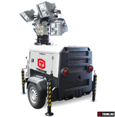 Осветительная мачта TRIME X-Rent 4x1000W MH дизельная - [8.5 м / Kubota]