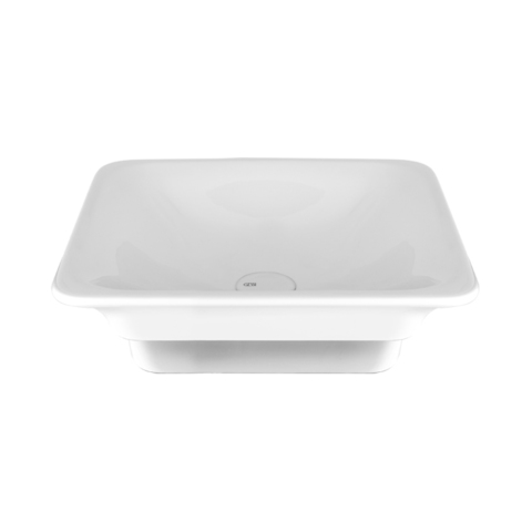 Gessi iSpa 42003#518 Раковина встраиваемая 49х45см, с донным клапаном, цвет: белый
