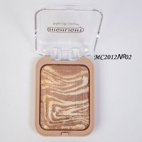 MC2012№02 Хайлайтер для лица запеченный HIGHLIT золото